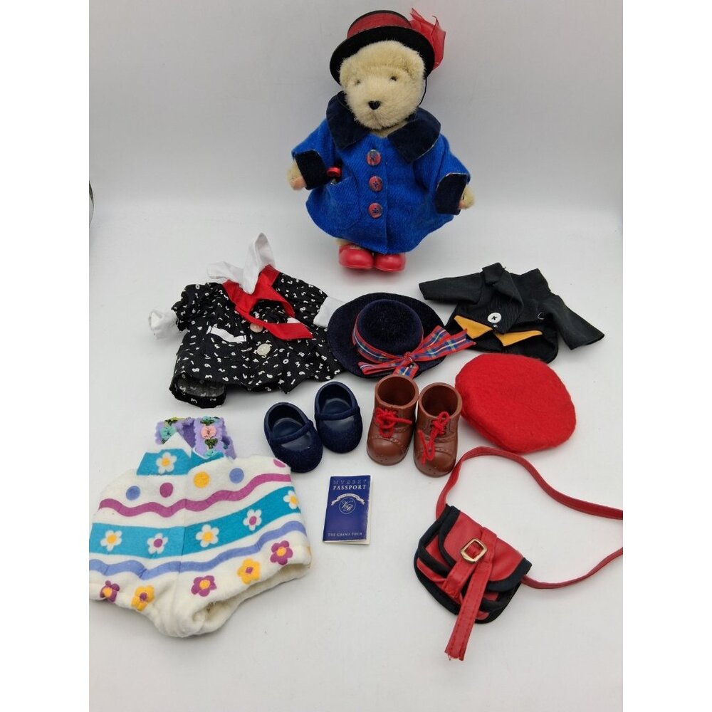 North American Bear Company Muffy Vanderbear Plush w/Clothes Original 1982